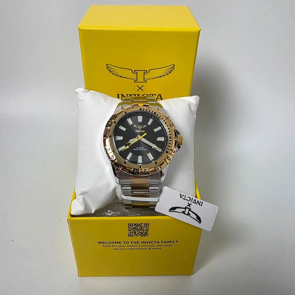 Invicta Specialty I by Invicta Men's Watch - 42mm. Gold. Steel (69037) New